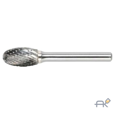 Борфреза овальная 12x20x65x6 мм.. Тип Е. WUMAX 1616005041